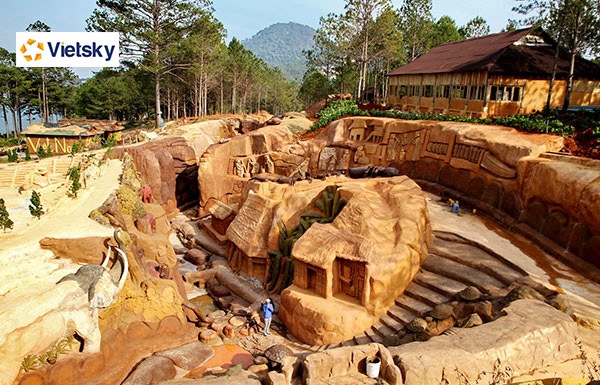 Du lịch Đà Lạt - Đường hầm điêu khắc