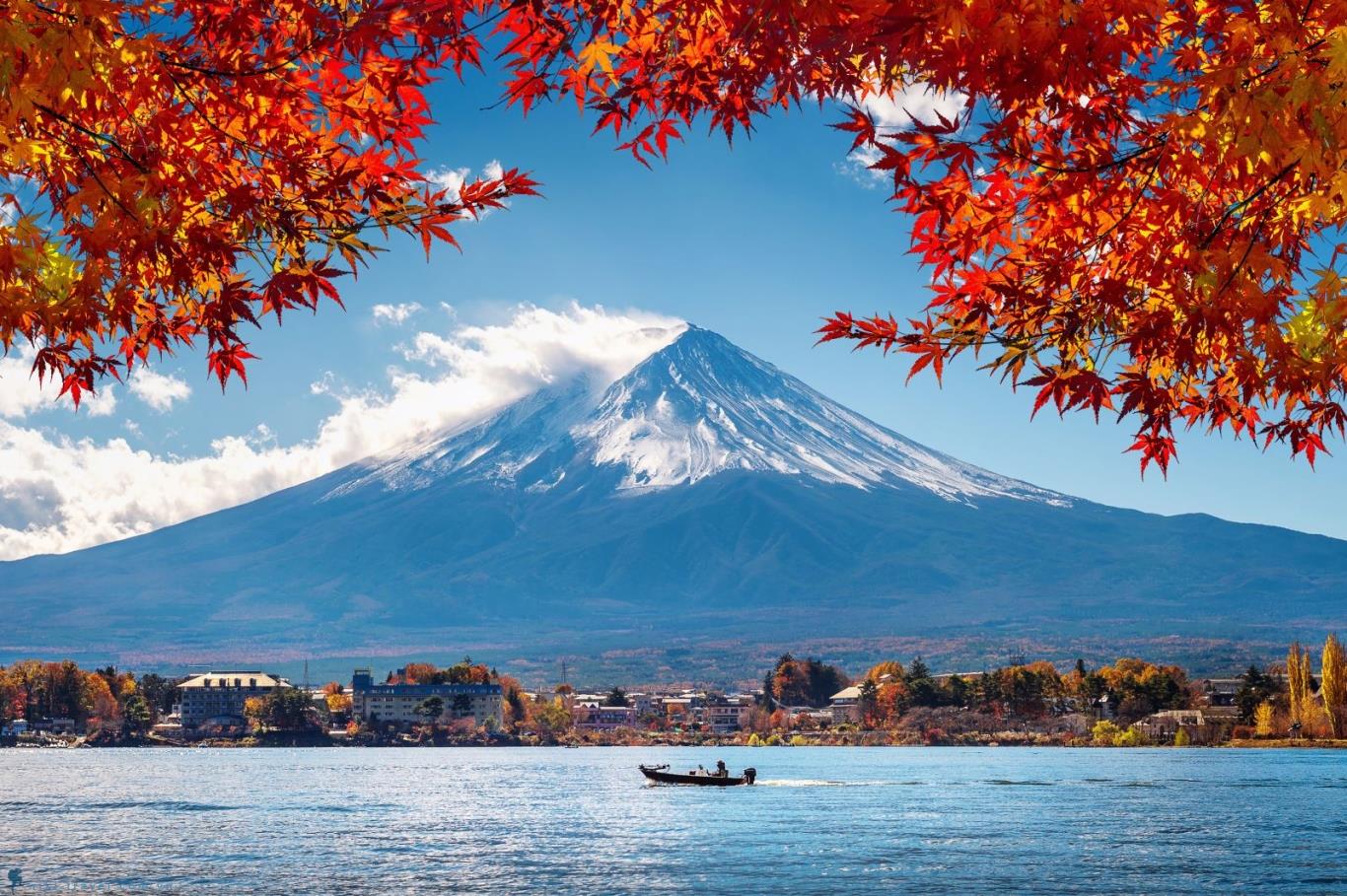 Tour Nhật Bản 6 ngày 5 đêm - Núi Phú Sỹ biểu tượng của đất nước mặt trời mọc.