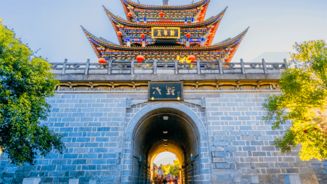 Cổng phía Bắc thành cổ Đại Lý