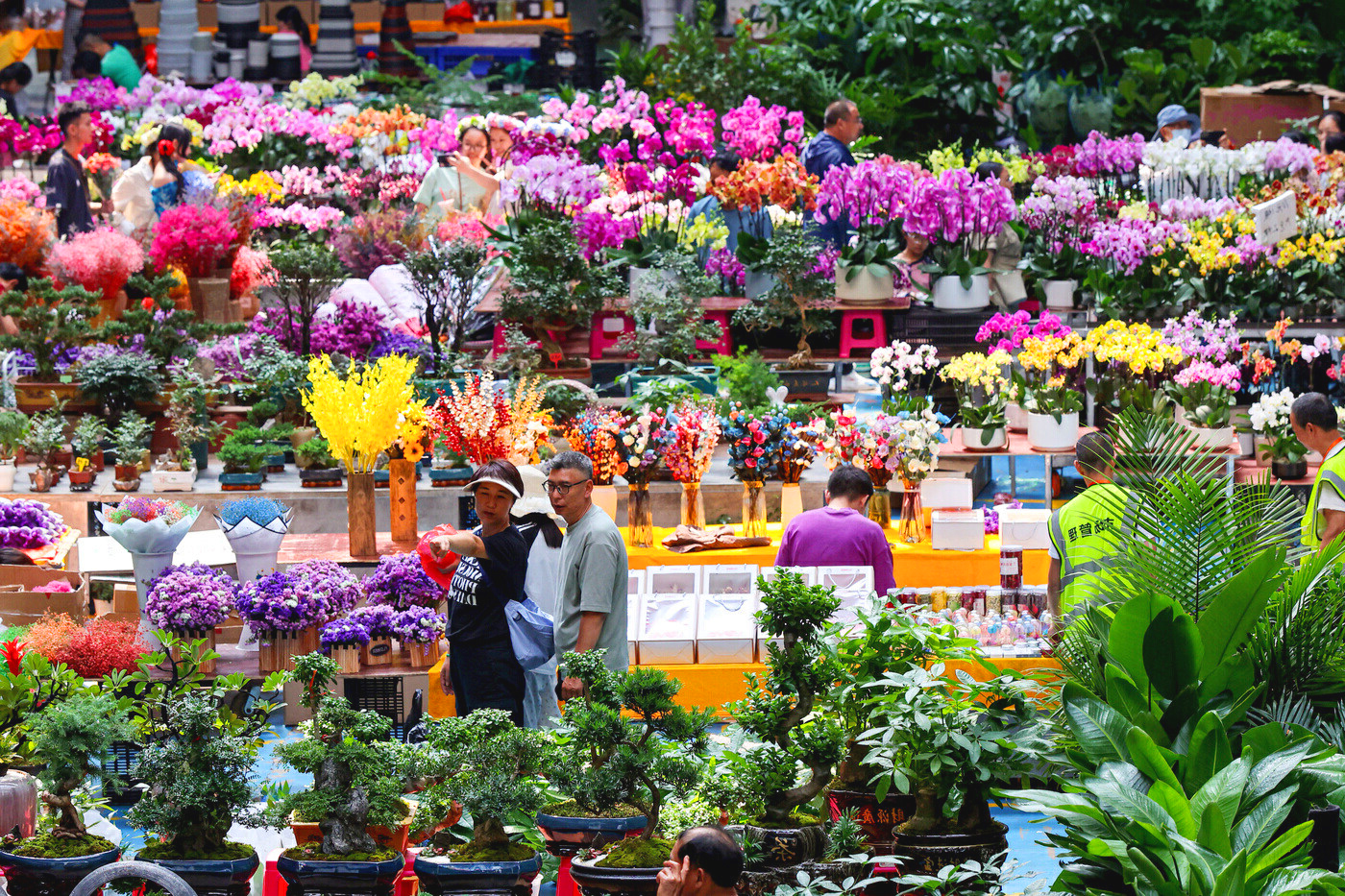 Chợ hoa Đấu Nam Côn Minh